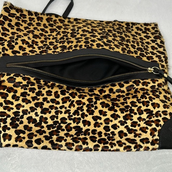 Pietro Alessandro New York Calf Hair Leopard Animal Print Crossbody - Picture 4 of 11